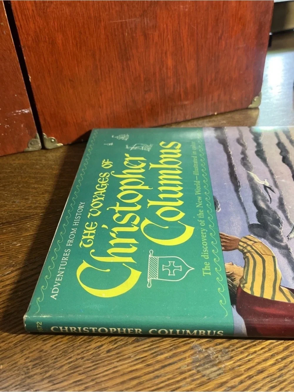 The Voyages of Christopher Columbus - Green Cover Coffee Table Book